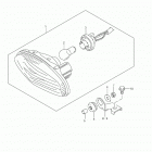 LT-A750X,Z Rear combination lamp (lt-a750xl3 e33)