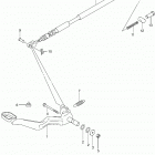 LT F250 Задний тормоз