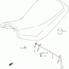 LT F250 Сидение