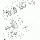 LT-A750X,Z Задний тормоз