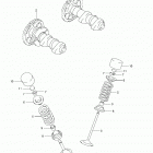 LT Z400 Z Распределительный вал  /  клапана