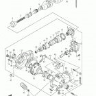 LT-A500X,Z Редуктор передний