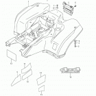 LT-A750X,Z Rear fender (lt-a750xzl3 e33)