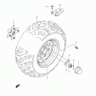 LT-A500X,Z Left rear wheel (lt-a500xzl3 e33)