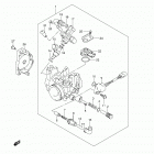 LT A400F,Z Корпус Дросселя