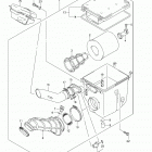 LT Z400 Z Воздухозаборник