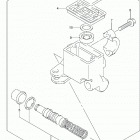 LT F250 Главный тормозной цилиндр,передний