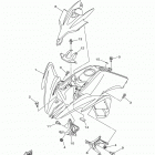 RAPTOR 250 YFM25RDW/YFM25RDL Переднее крыло