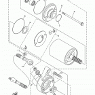 RAPTOR 350 YFM35RDW Стартер