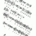 RAPTOR 350 YFM35RDW Трансмиссия