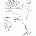 RAPTOR 350 YFM35RDW Главный тормозной цилиндр,передний