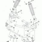 GRIZZLY 450 EPS 4WD HUNTER YFM45FGPHD Задняя подвеска