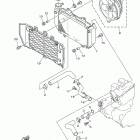 YFZ450 YFZ45DB/YFZ45DW Радиатор и Патрубки