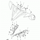 YFZ450R SPECIAL EDITION YFZ45RSED Переднее крыло