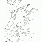 YFZ450 YFZ45DB/YFZ45DW Переднее крыло