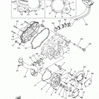 GRIZZLY 450 EPS 4WD HUNTER YFM45FGPHD Крышка картера двигателя