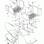 GRIZZLY 450 EPS 4WD HUNTER YFM45FGPHD Подножки