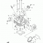 GRIZZLY 350 4WD HUNTER YFM35FGHD Головка цилиндра