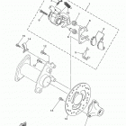 RAPTOR 90 YFM90RDW/YFM90RDL Задний суппорт