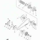 RAPTOR 90 YFM90RDW/YFM90RDL Сцепление