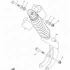 RAPTOR 350 YFM35RDW Задняя подвеска