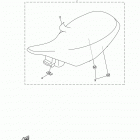 RAPTOR 250 YFM25RDW/YFM25RDL Сидение