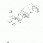 YFZ450 YFZ45DB/YFZ45DW Фонарь задний