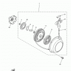 GRIZZLY 450 EPS 4WD HUNTER YFM45FGPHD Alternate for engine