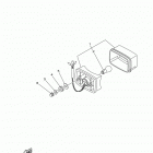RAPTOR 125 YFM125RDW/YFM125RDL Фонарь задний