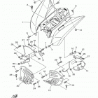 RAPTOR 350 YFM35RDW Заднее крыло