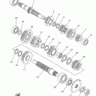 RAPTOR 250 YFM25RDW/YFM25RDL Трансмиссия