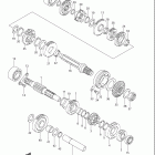 LT Z250 QuadSport Z250 Трансмиссия