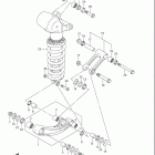 LT R450 QuadRacer R450 Rear cushion lever (model k8)
