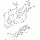 LT-F400F KingQuad 400FS 4x4 Рама