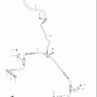 LT R450 QUADRACER Передние тормозные трубки
