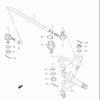 LT F250 OZARK Рулевая , поворотный кулак