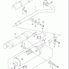LT-F400 KingQuad Глушитель