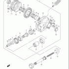LT-A400F KingQuad 400AS 4x4 Редуктор задний