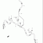 LT-F400F KingQuad 400FS 4x4 Передние тормозные трубки