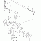 LT-F400F KingQuad 400FS 4x4 Рулевая , поворотный кулак