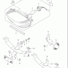 LT Z250 QuadSport Z250 Rear combination