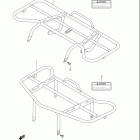 LT-F400F KingQuad 400FS 4x4 Багажник