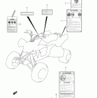LT R450 QuadRacer R450 Наклейки