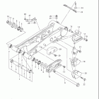 LT R450 QUADRACER Маятник задний