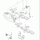 LT-F400 KingQuad Задний фонарь