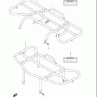 LT-A400 KINGQUAD Багажник