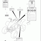 LT Z400 QUADSPORT Z400 Наклейки