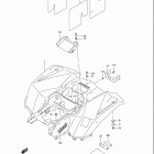 LT-F400F KingQuad 400FS 4x4 Заднее крыло