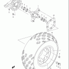 LT Z400 QUADSPORT Z400 Переднее колесо