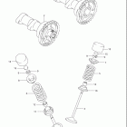 LT R450 QUADRACER Распред вал / клапана